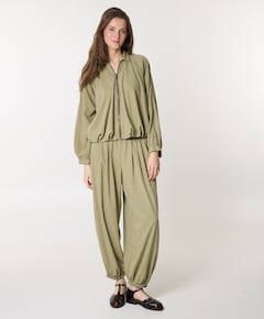 Dames jas groen
