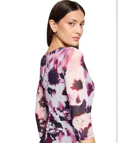 Dames jurk bordeaux