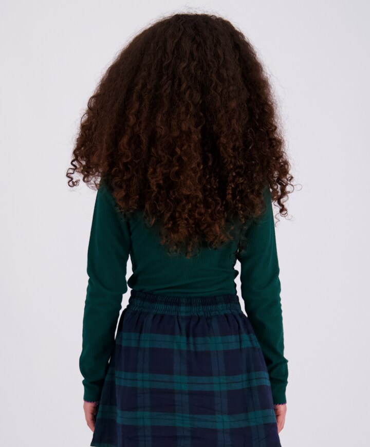 Meisjes longsleeve bordeaux