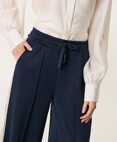 CMADA dames broek blauw