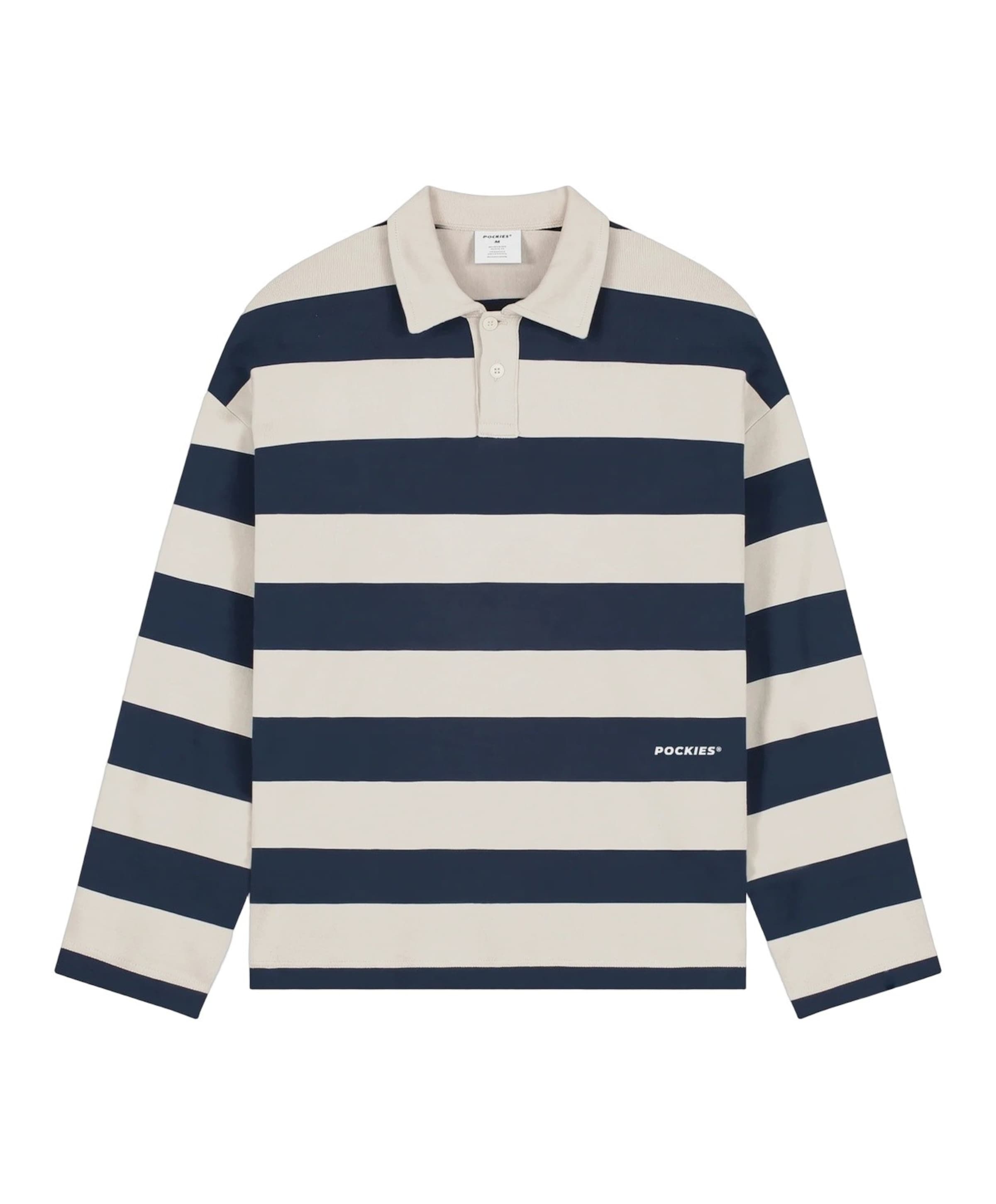 Heren polo blauw
