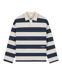 Heren polo blauw