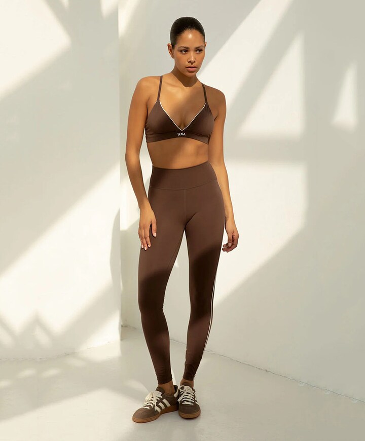 Dames sport bh bruin