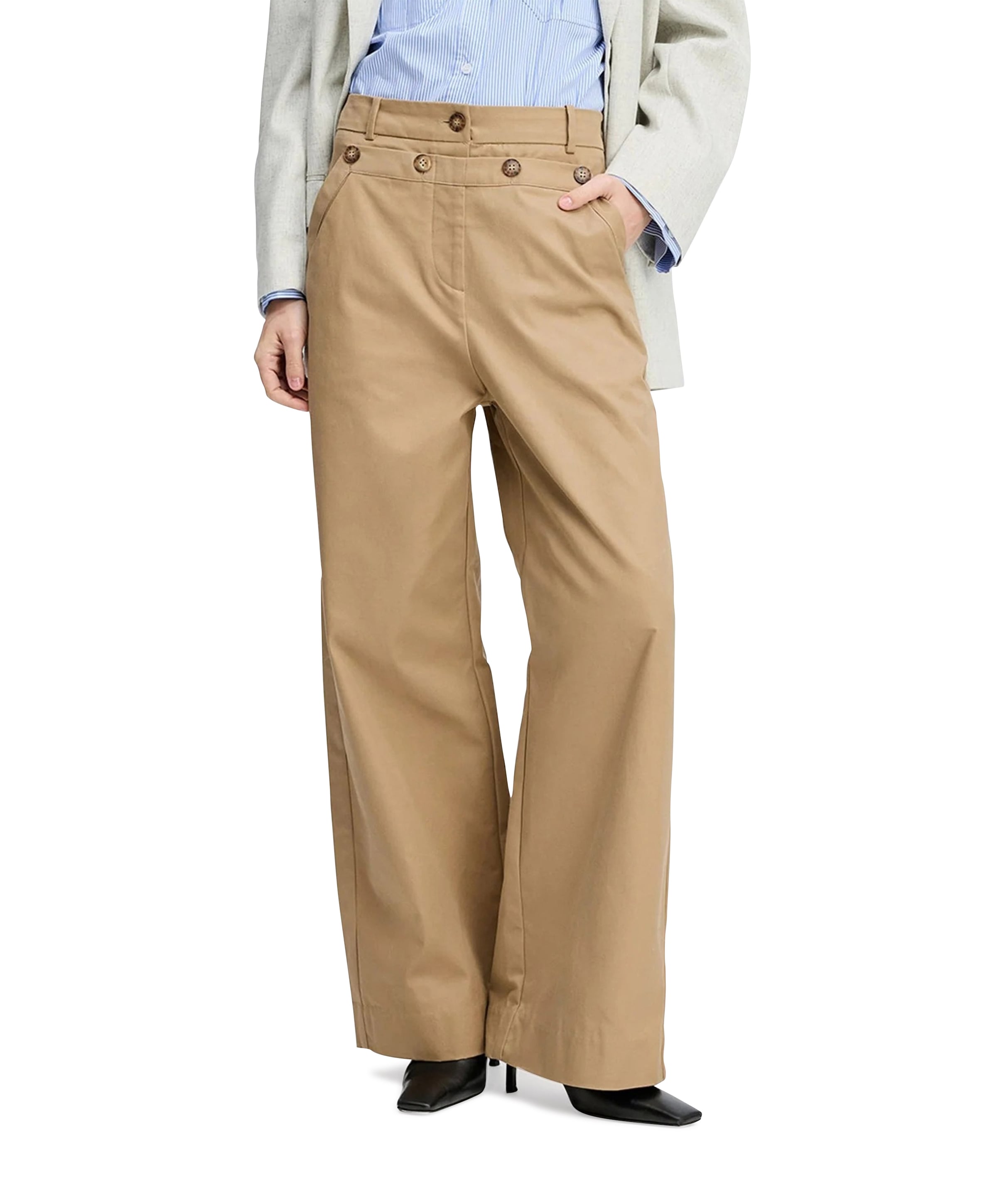 Renard dames broek beige