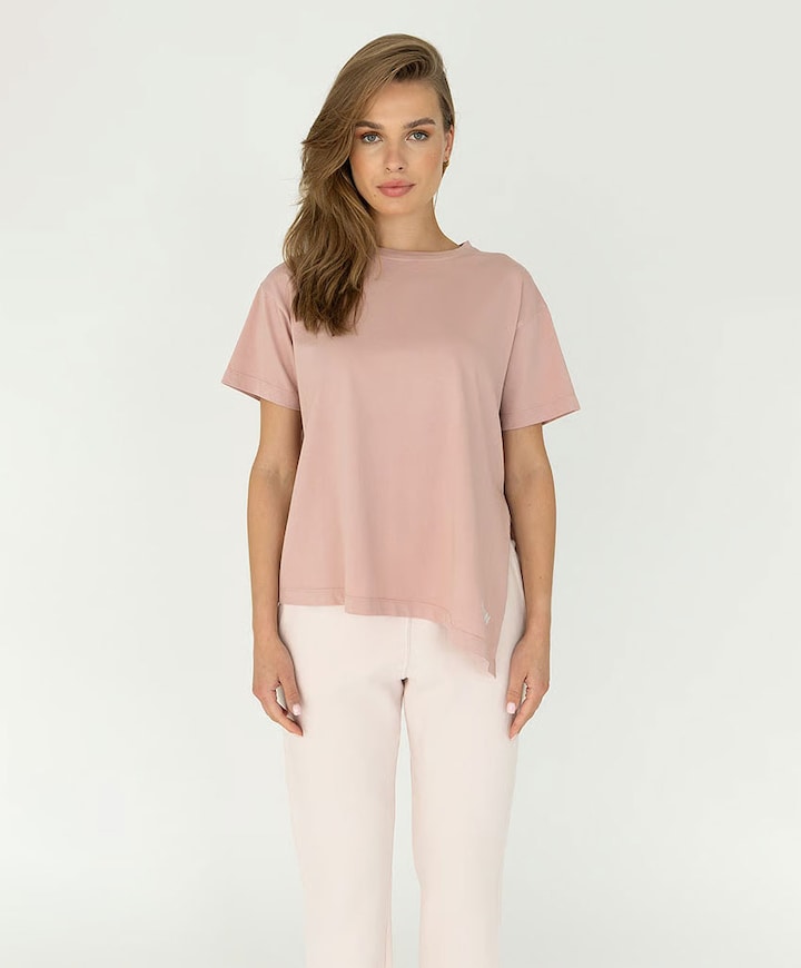 Dames T-shirt roze