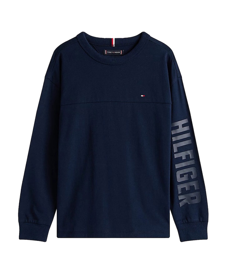 Jongens longsleeve blauw