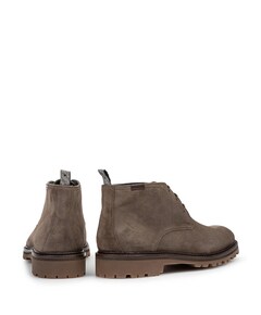 heren veterboots beige
