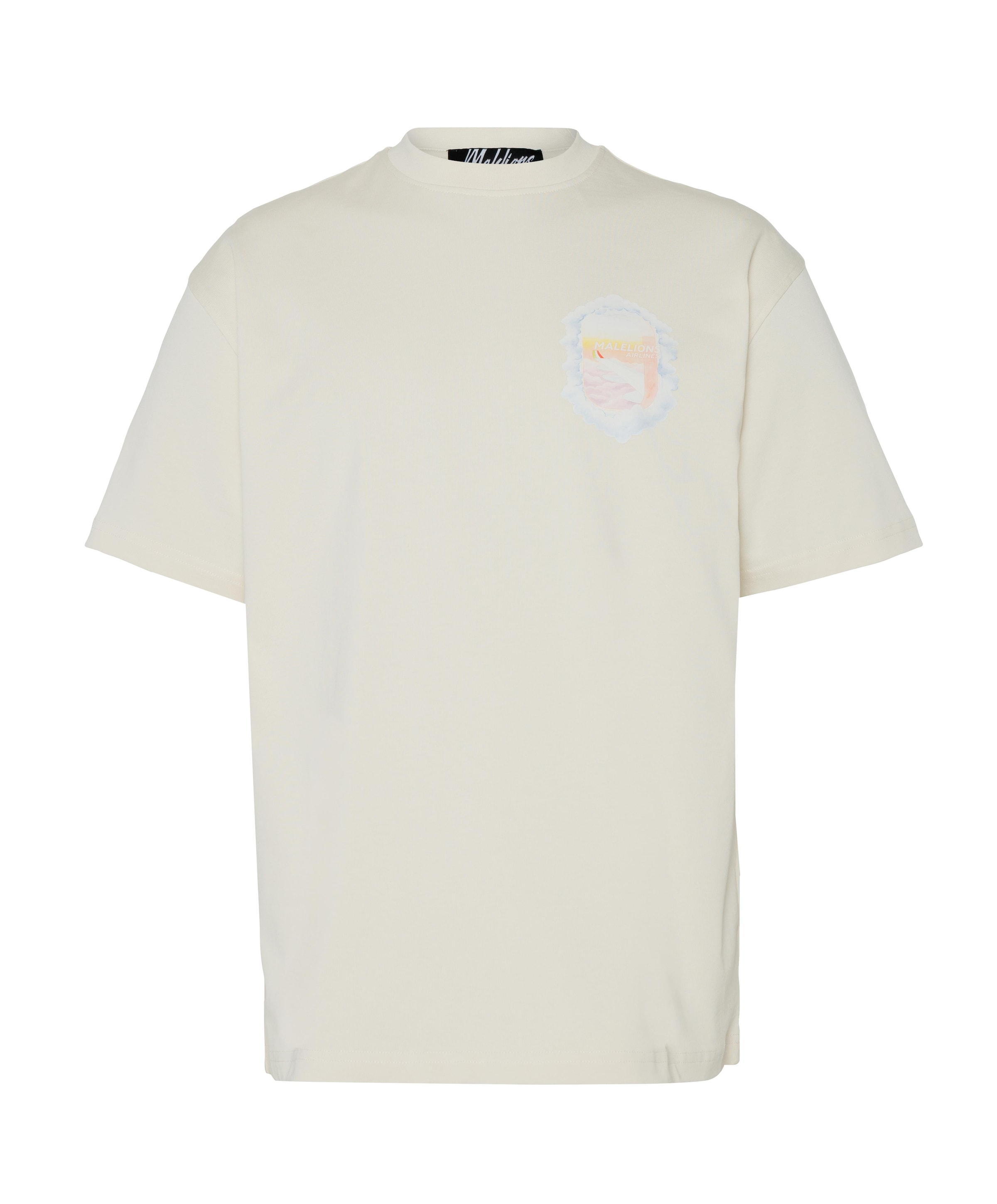Heren T-shirt ecru