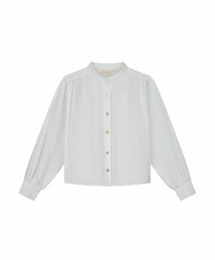 Meisjes blouse lange mouw wit