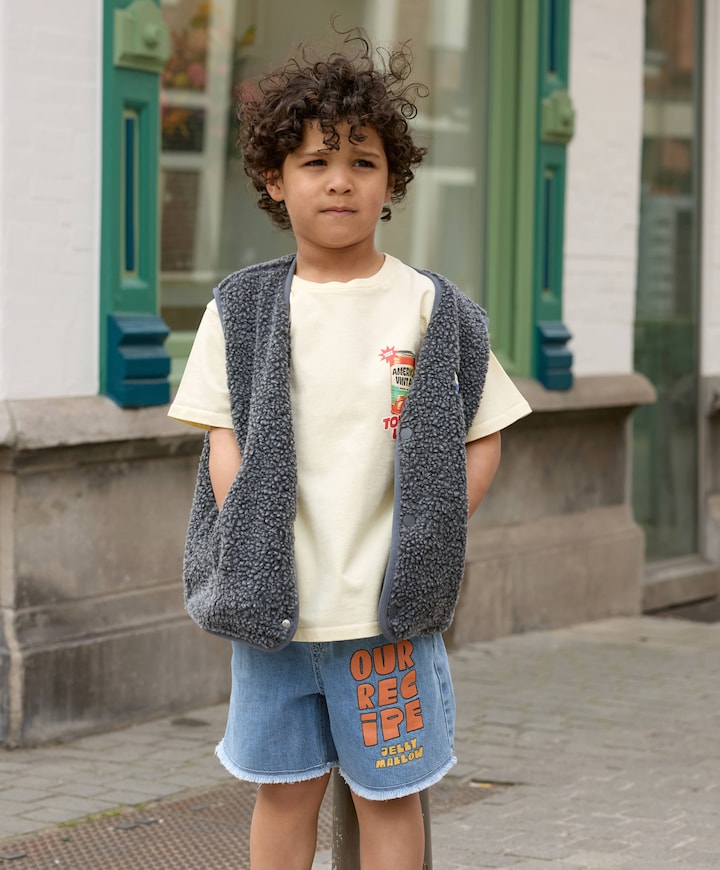 Uniseks T-shirt geel