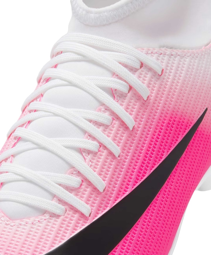 Jr Superfly 11 Club Fg/mg T jongens voetbalschoenen roze