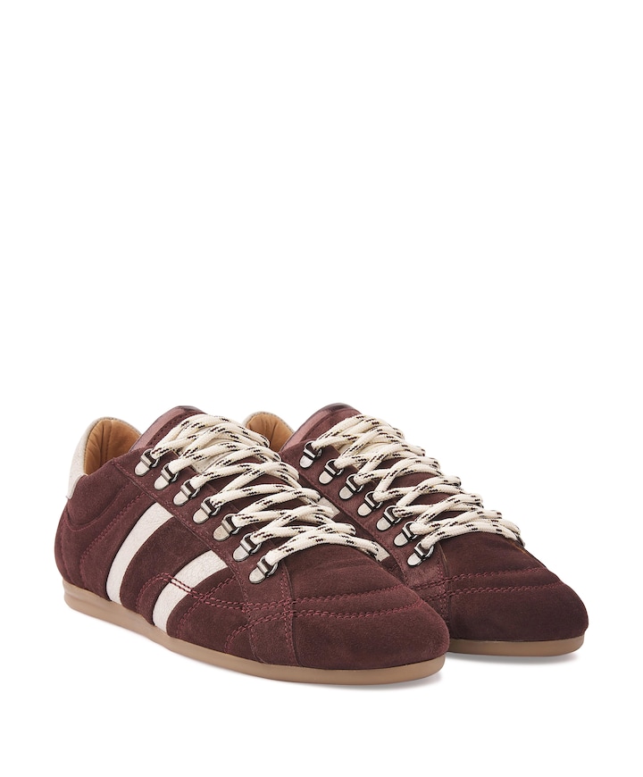 June Jackie dames sneakers bordeaux