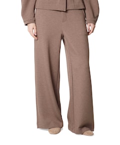 GincetteIW Melange dames broek bruin