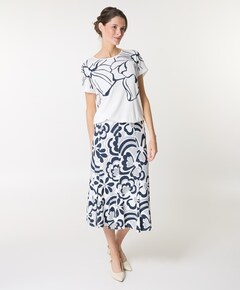 Dames rok blauw