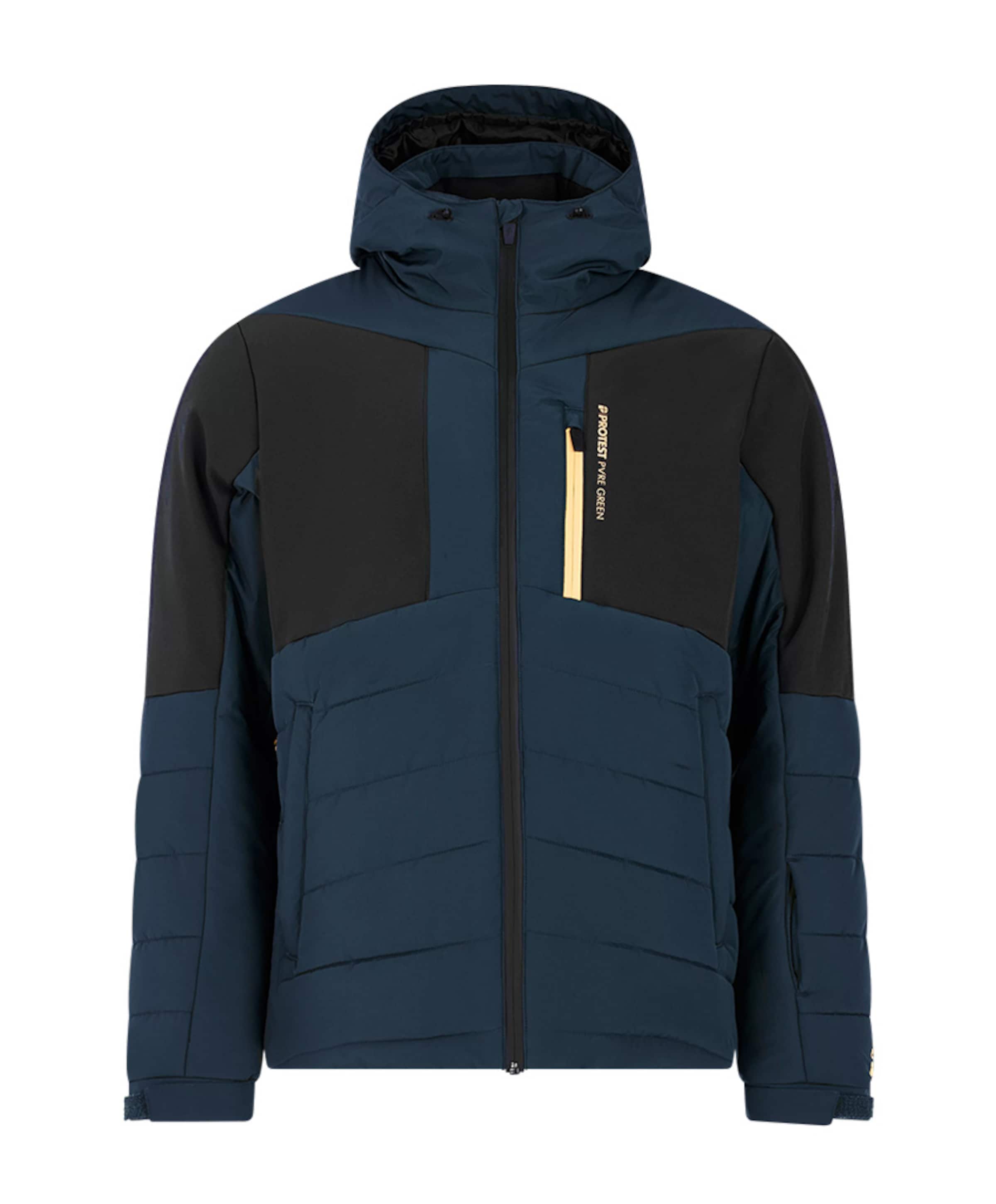 Heren ski-jas blauw