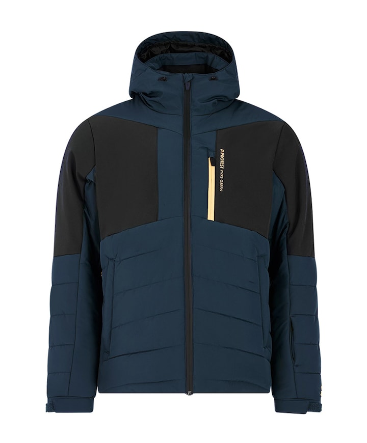 Heren ski-jas blauw