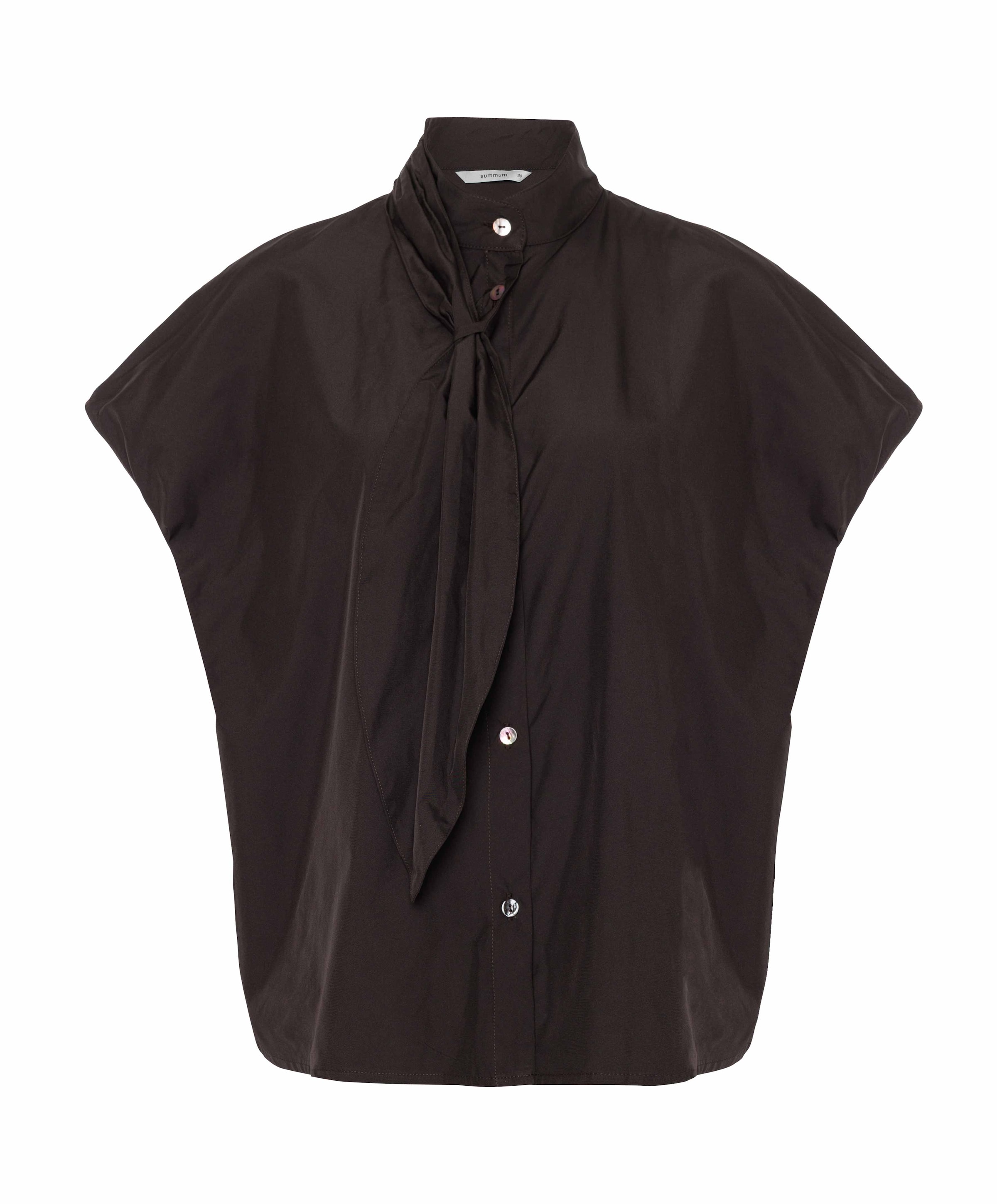 Dames blouse bruin