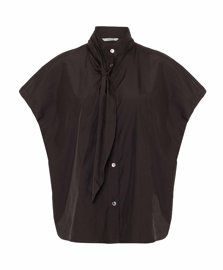 Dames blouse bruin