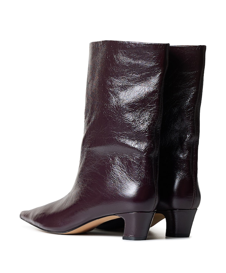 Lytton dames enkellaarzen bordeaux