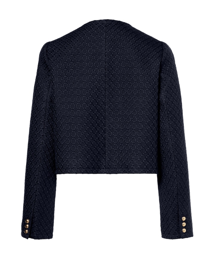 Dames jas blauw