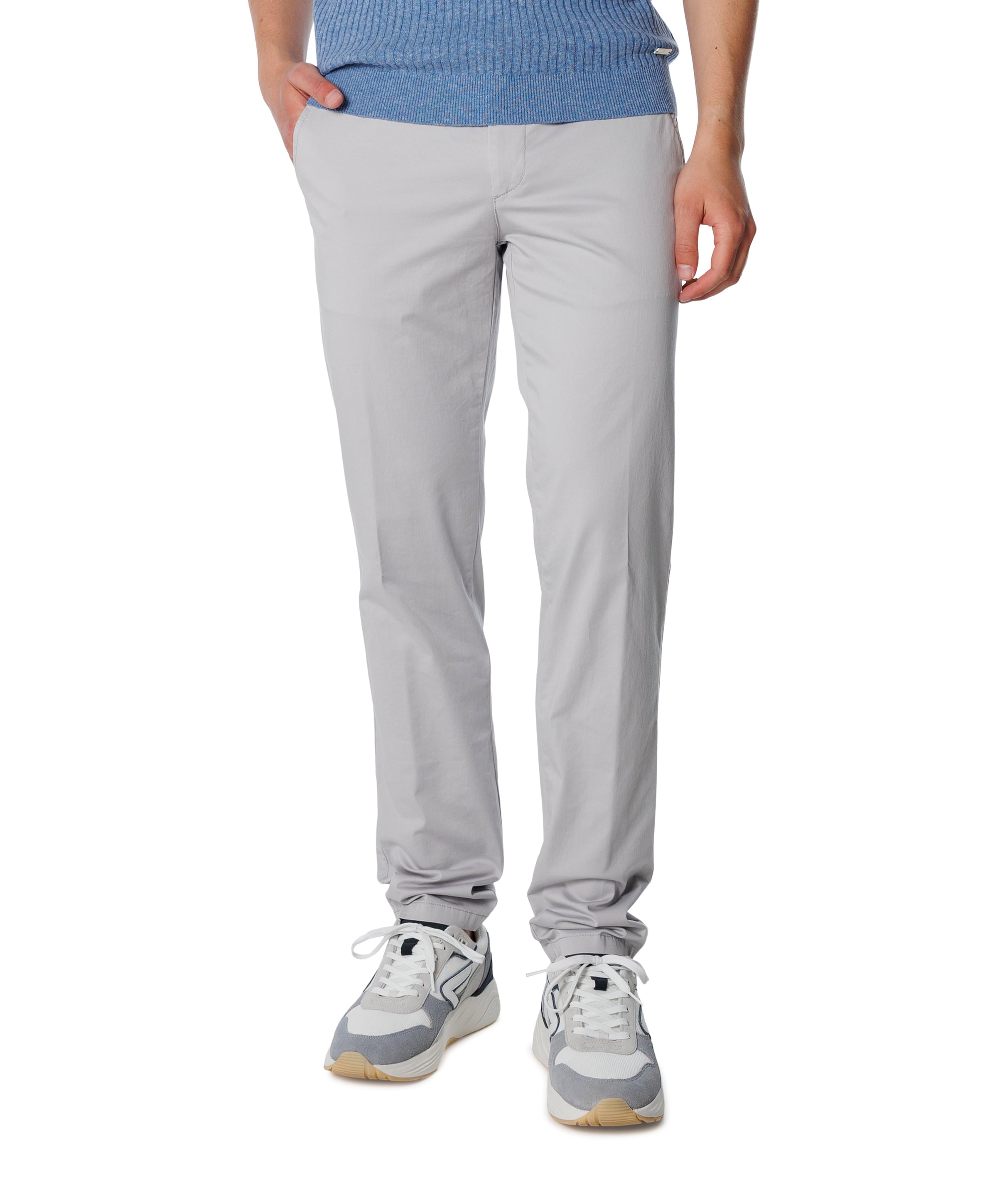 Modern Chino Collection heren pantalon grijs
