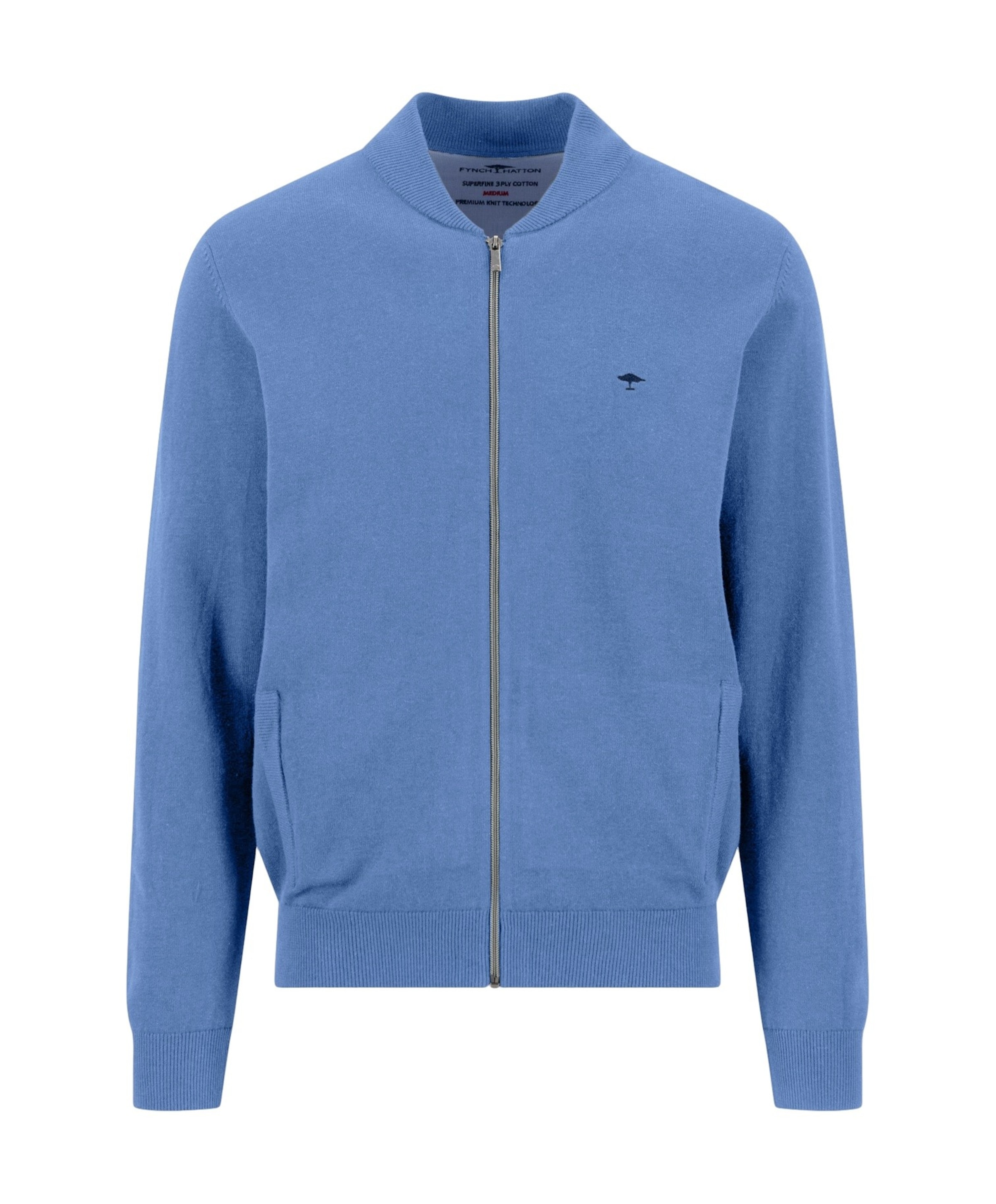 Heren vest blauw