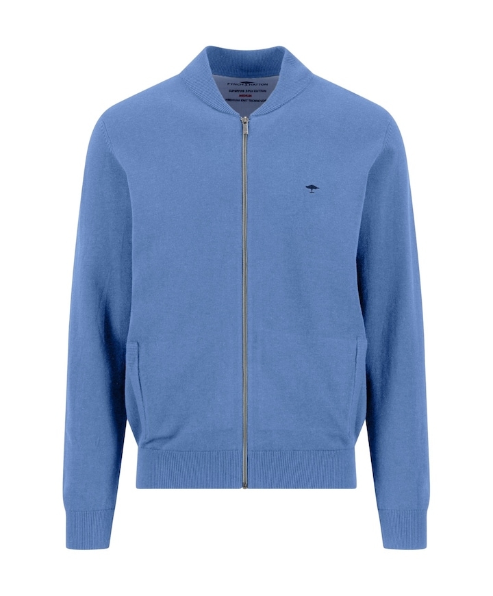 Heren vest blauw