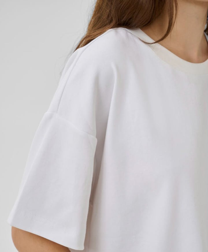 Dames T-shirt ecru