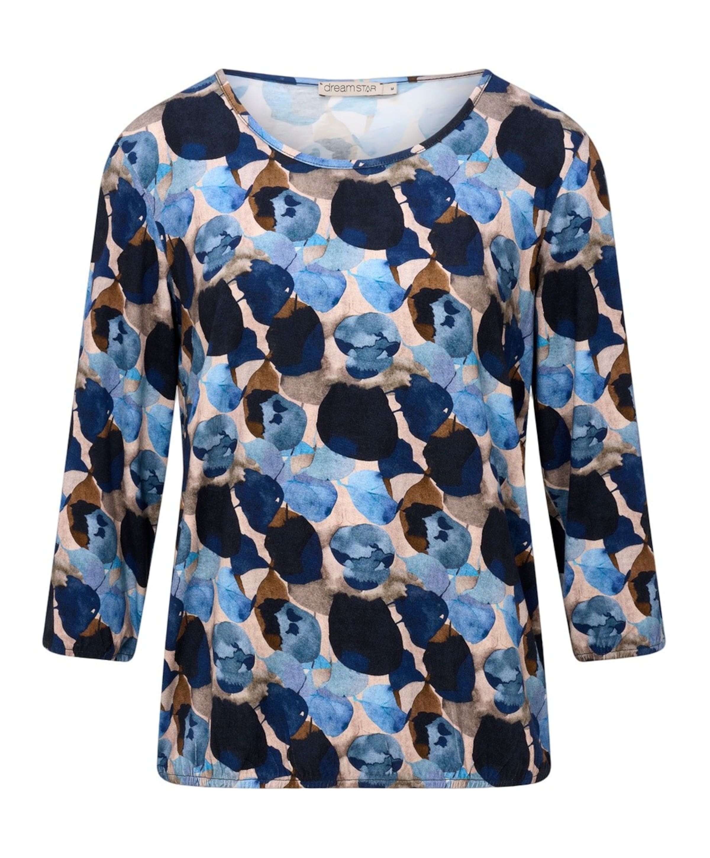 Dames longsleeve blauw