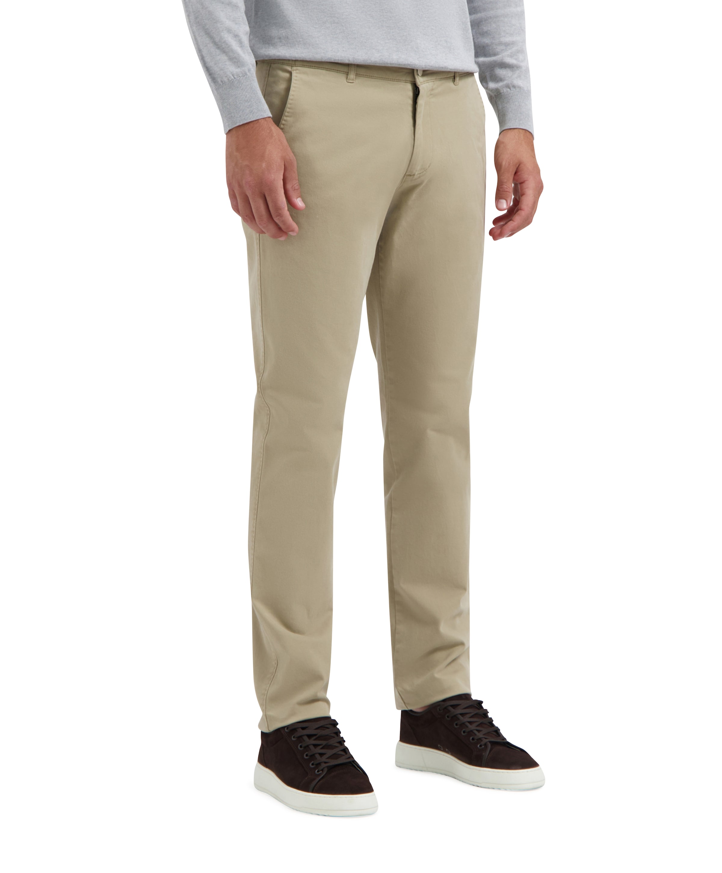 Chino Essentials heren broek beige