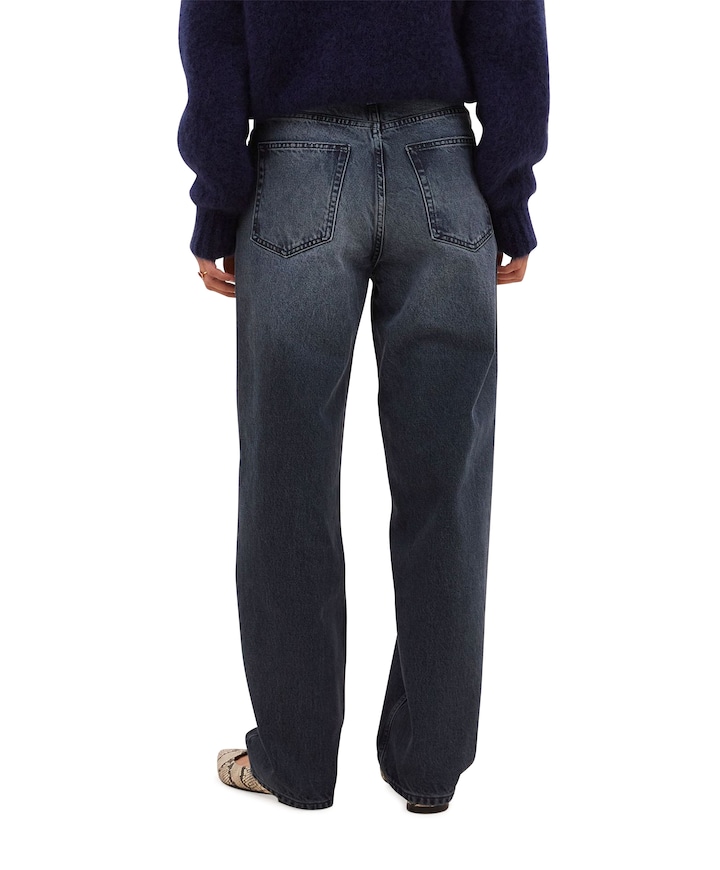 lew dark denim jeans blauw