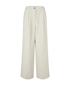 Galemd wide dames broek ecru