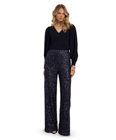 Lexie sequin dames broek blauw