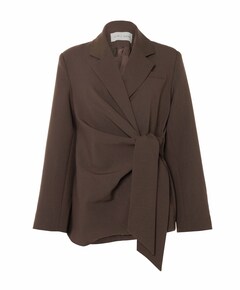 Dames blazer bruin