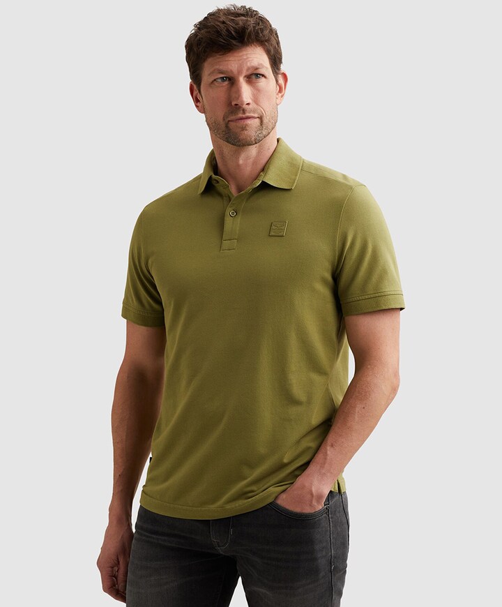 Heren polo groen