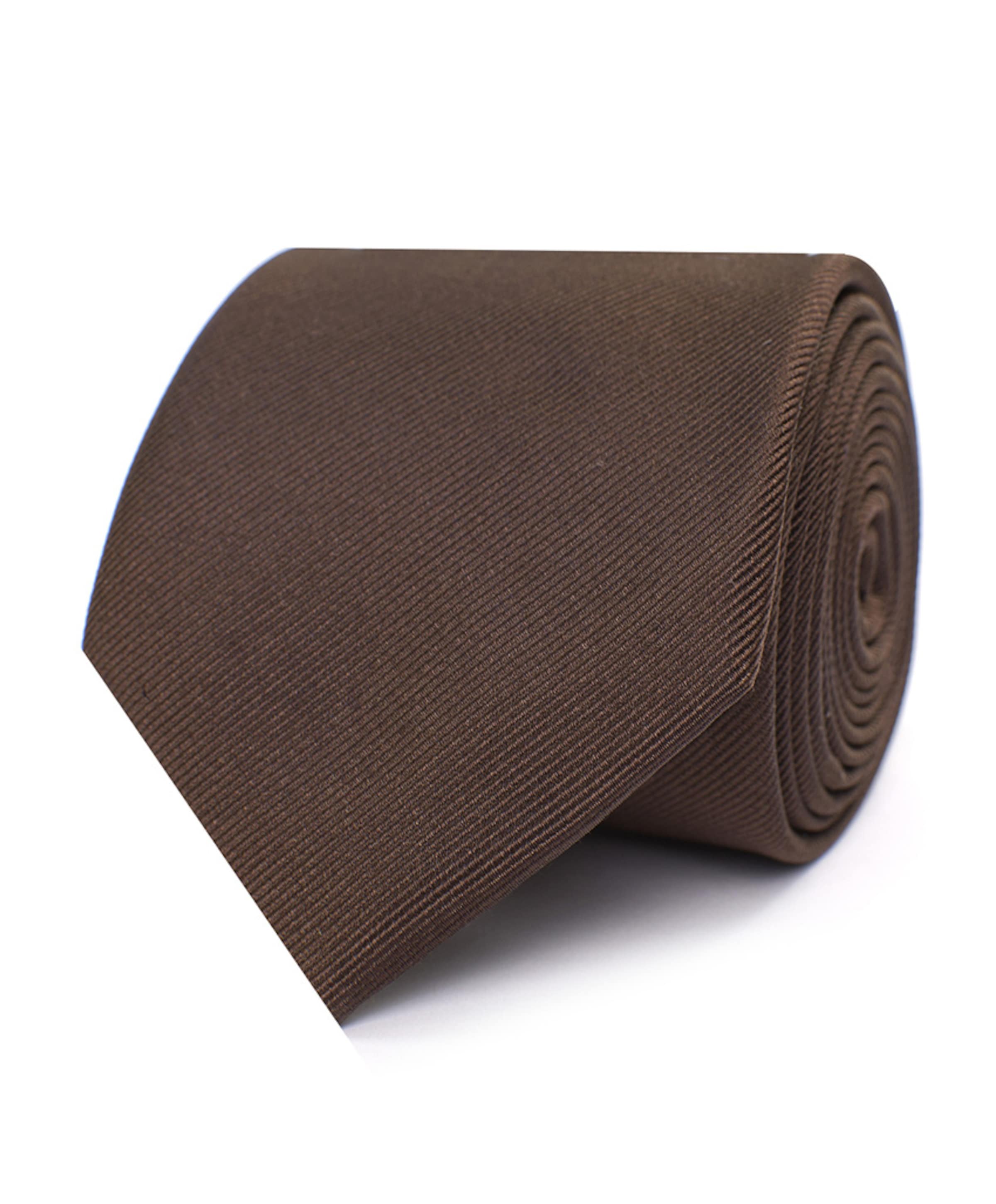 Heren stropdas bruin