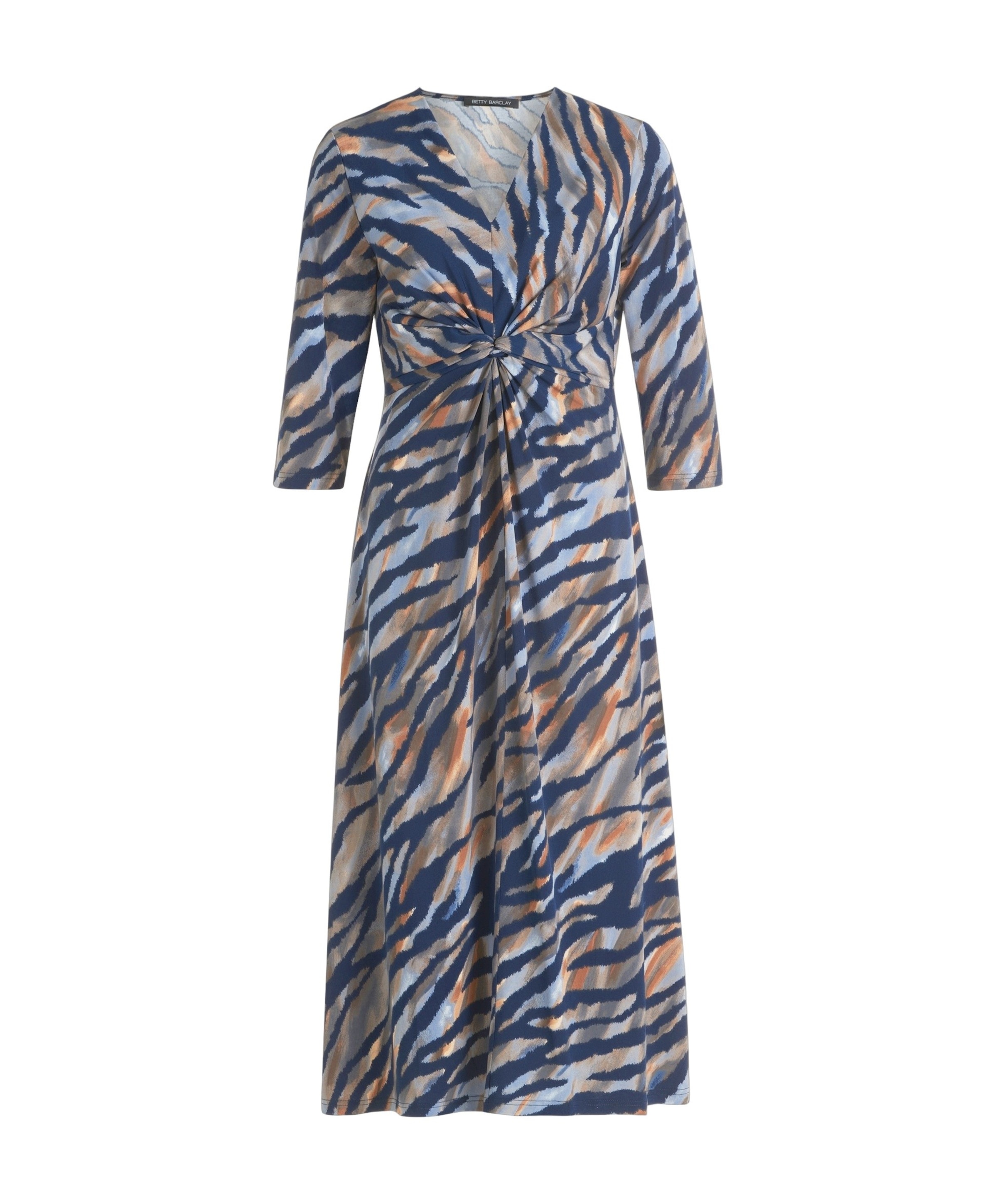 Dames jurk blauw