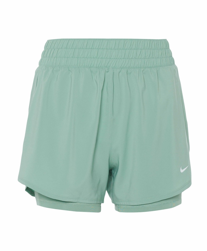 Nike One Dri-fit Women's High-rise dames tights shorts zwart