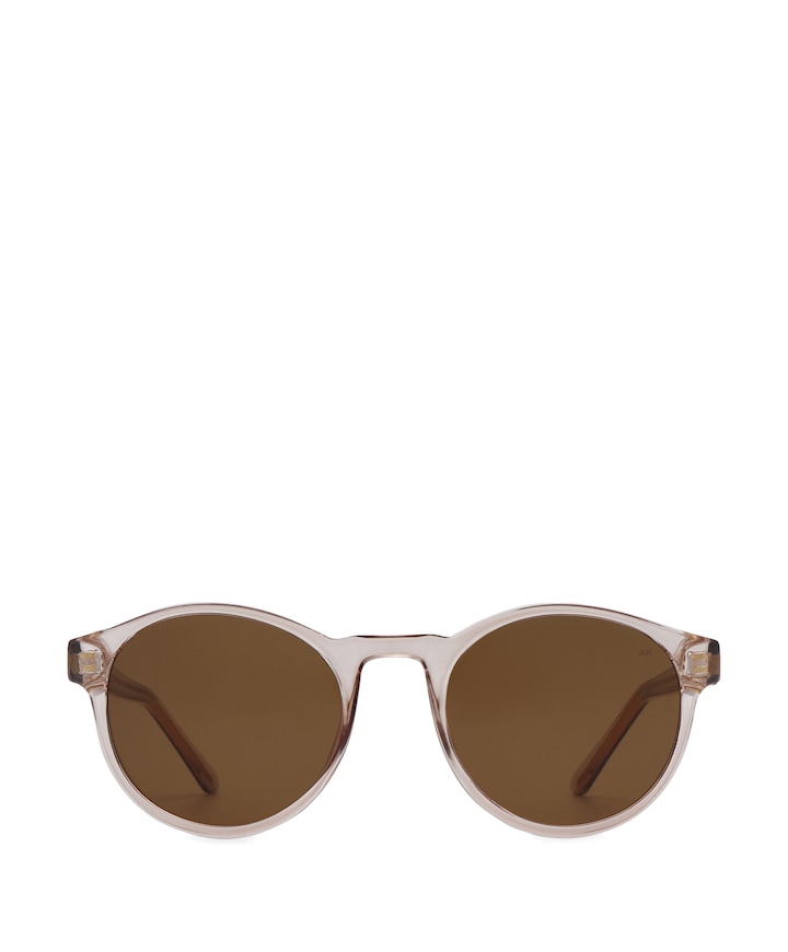 Uniseks zonnebril beige