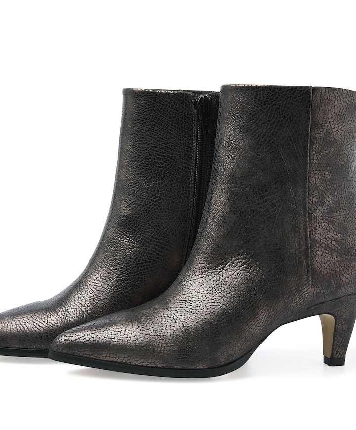 Lina Jackson dames enkellaarzen grijs