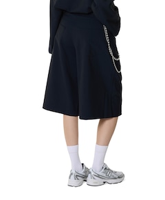 dames bermuda blauw