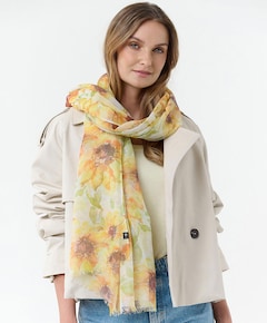 Dames sjaal geel