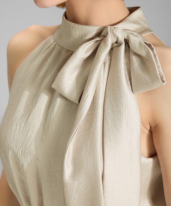 Jumpsuit dames beige