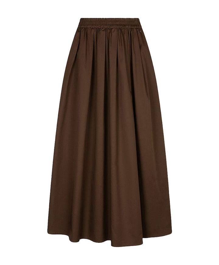 Dames rok bruin