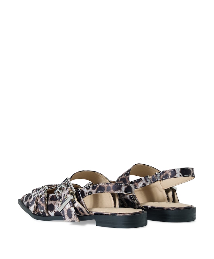 Luna dames slingbacks bruin