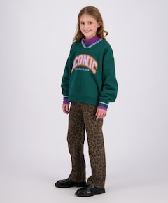 Meisjes sweater groen
