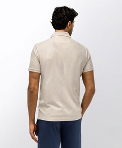 Heren polo beige