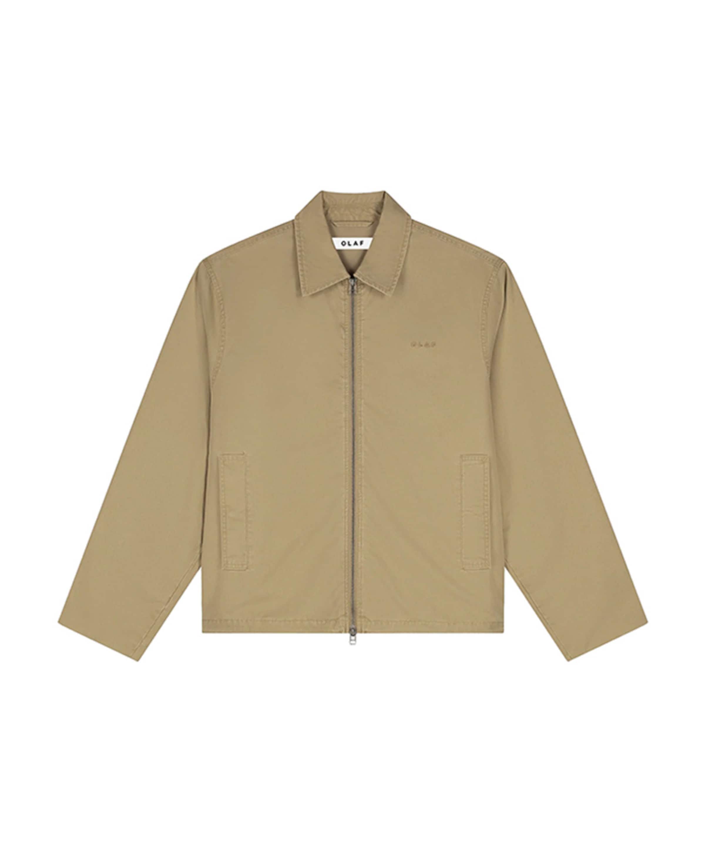 Heren jas beige
