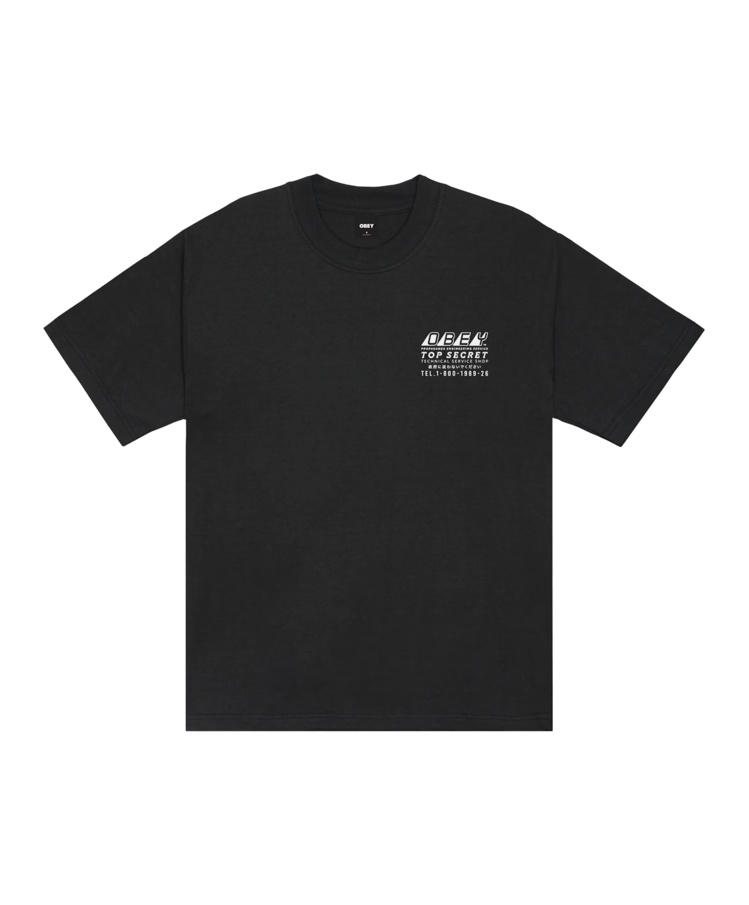 Heren T-shirt zwart