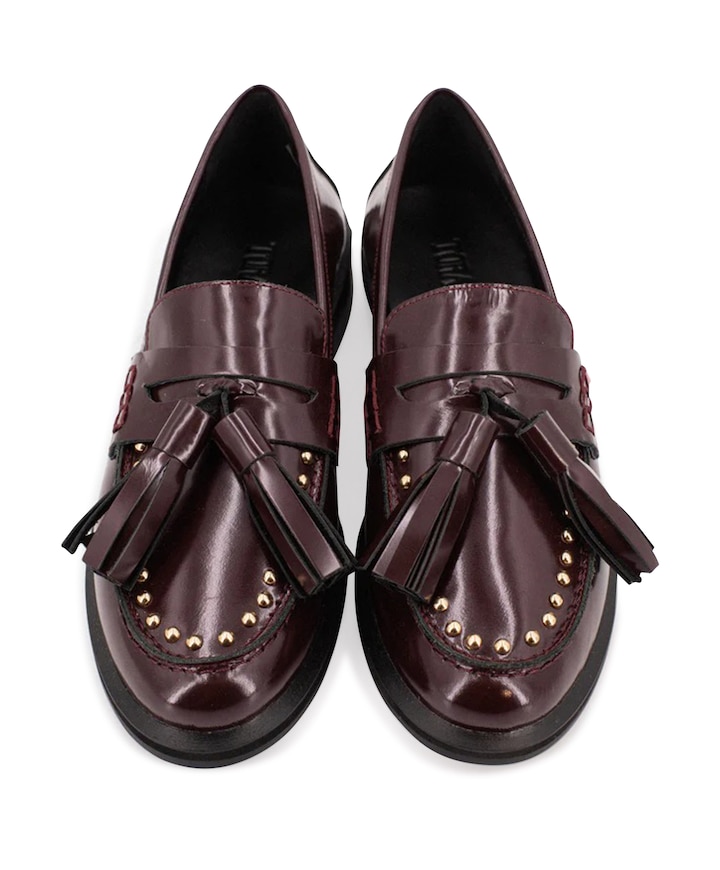 Mocassins bordeaux